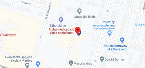 Unilabs Slovakia HQ location