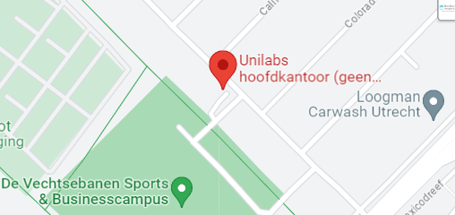 Map of Unilabs Nederland in Utrecht