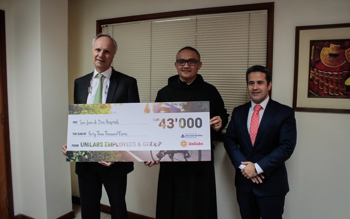 Raising €43,000 for the San Juan de Dios Hospital charity